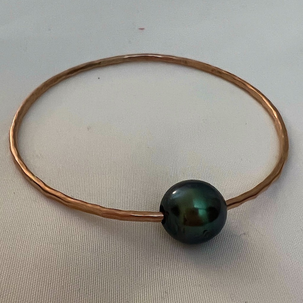 Misha Hawaii Rose Gold Bangle Size 8